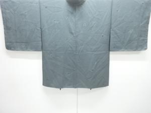 未使用品　石畳に草花模様羽織